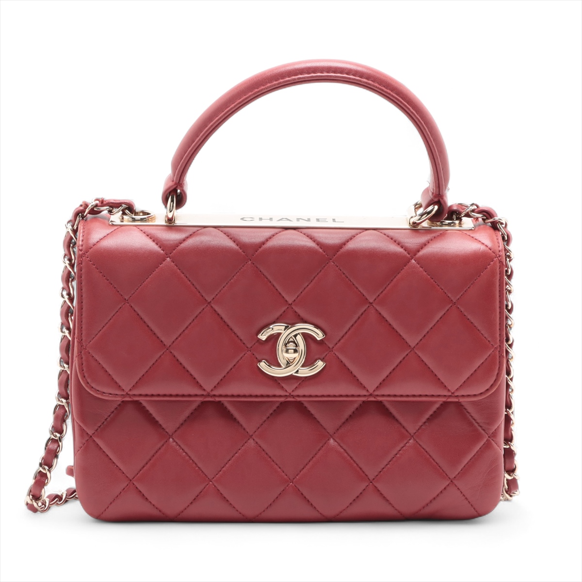 美品 シャネル マトラッセ ラムスキン エスパドリーユ 37 CHANEL CHANEL - 良品 CHANEL シャネル ラムスキン マトラッセ プッシュ