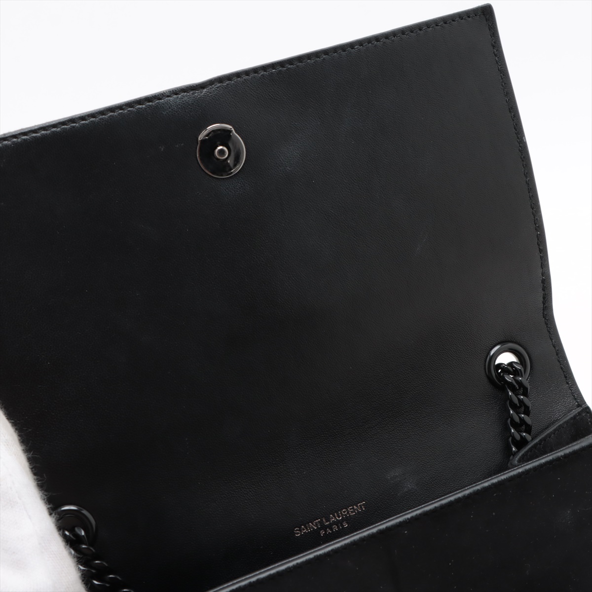 SAINT LAURENT ブラックレザー バッグ Medium-600281CSV0J1000_C.jpg?v=1