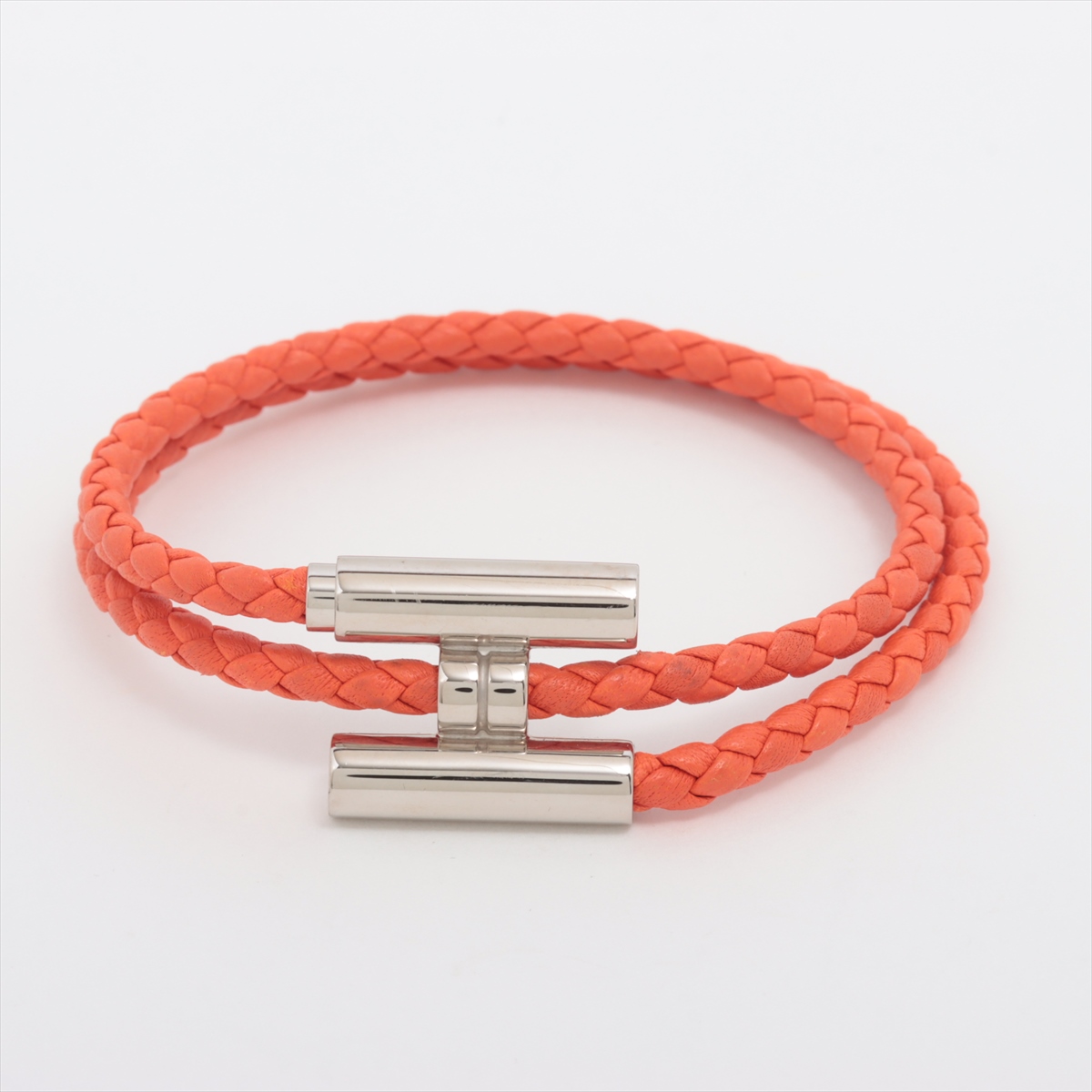 レザーブレスレット 《トゥルニ》 トレッセ | Hermès - エルメス