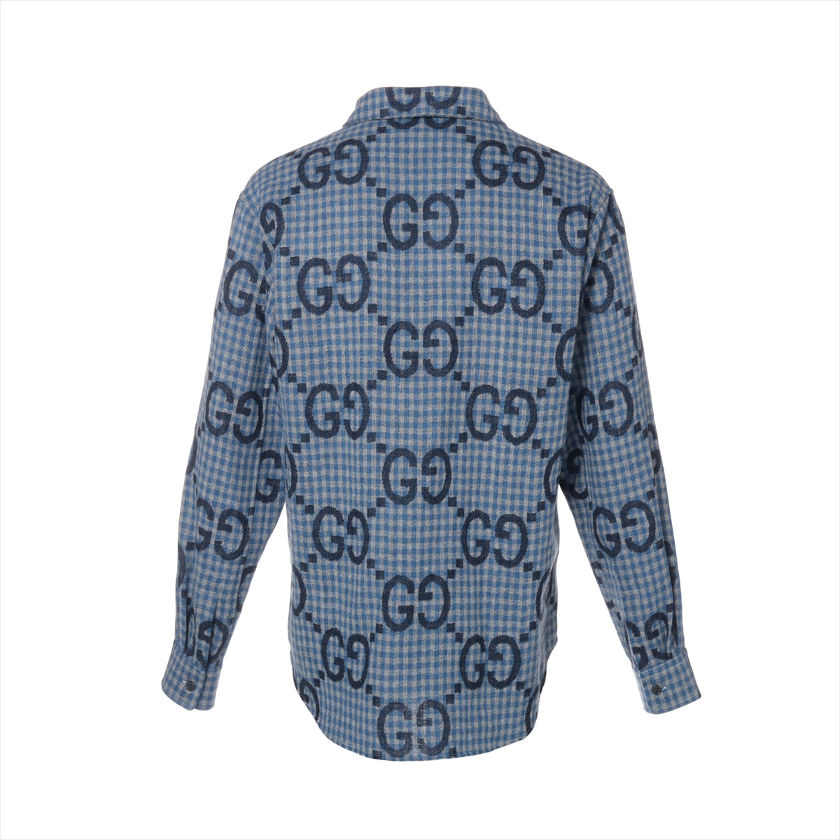 8万 GUCCI オーバーサイズ 半袖シャツ 44 国内本物 グッチ プレゼント A3706271-1.JPG