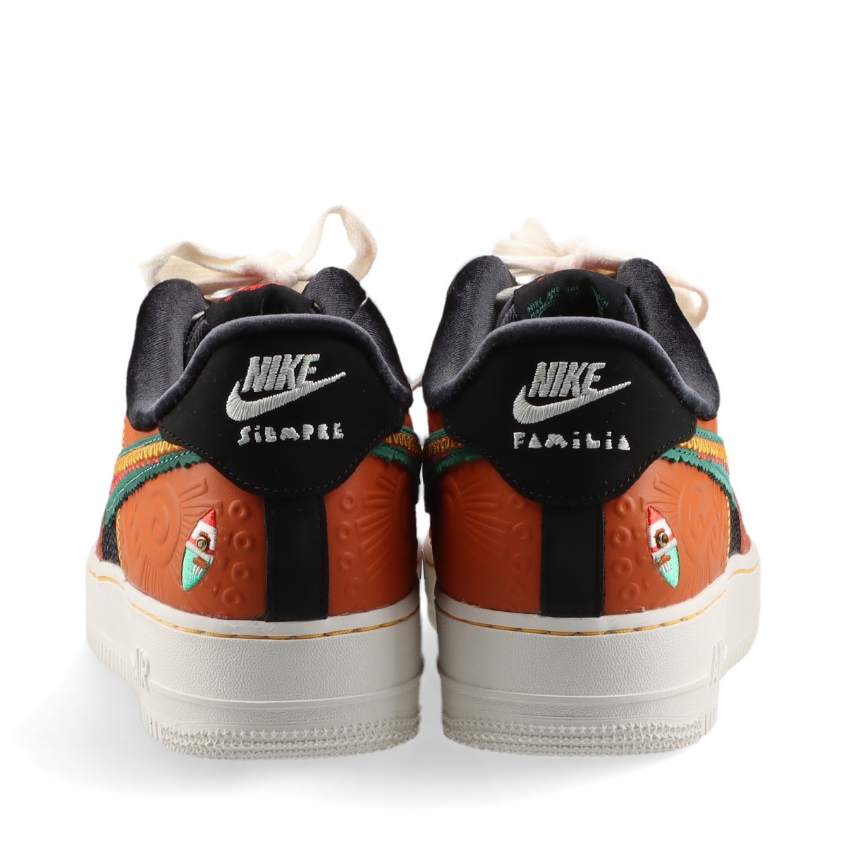 ナイキ AIR FORCE 1 '07 レザー スニーカー 28cm メンズ マルチ