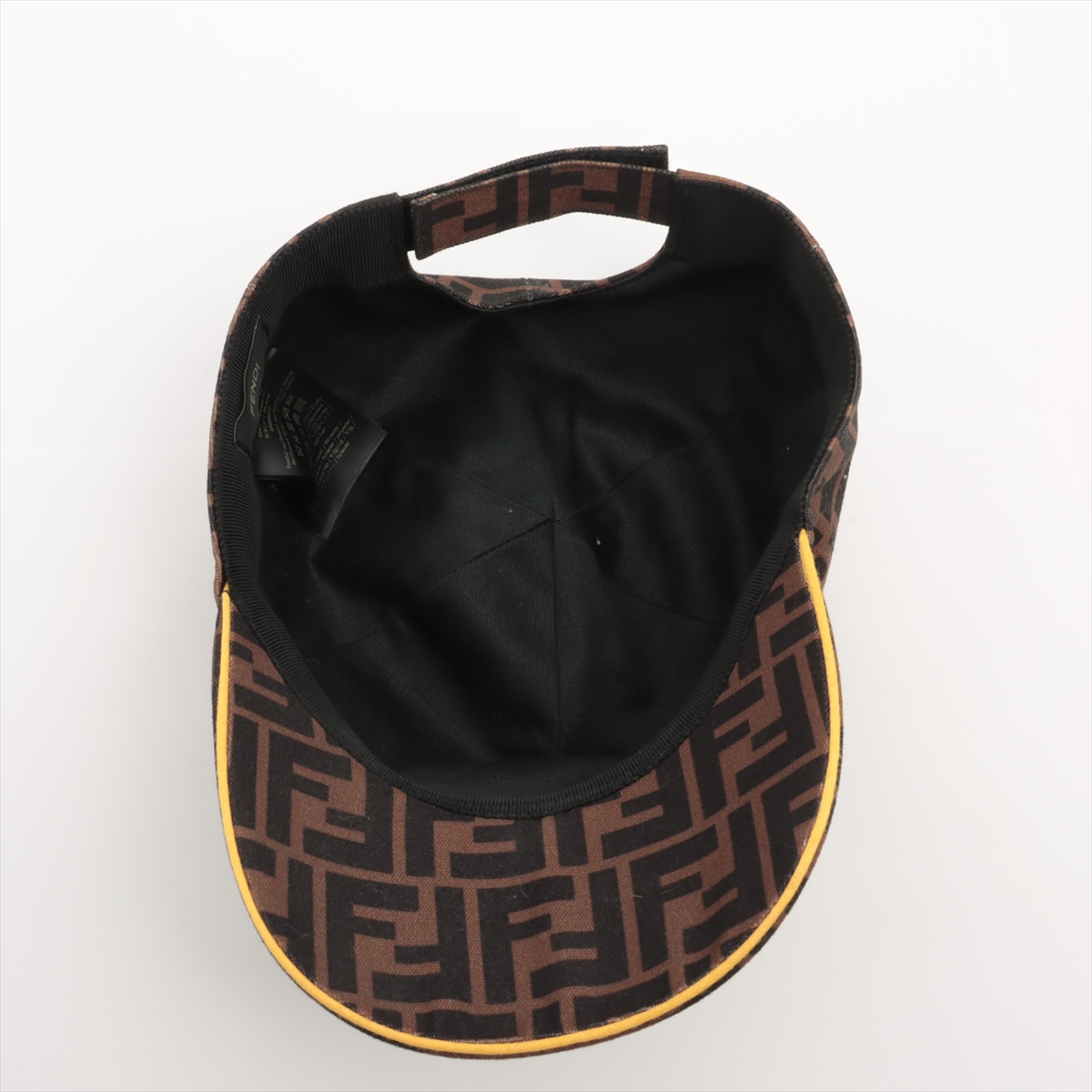 【新品未使用】FENDI zucca cap ズッカ Fendi FXQ768 ZUCCa Cap 58 Polyester Brown | eBay