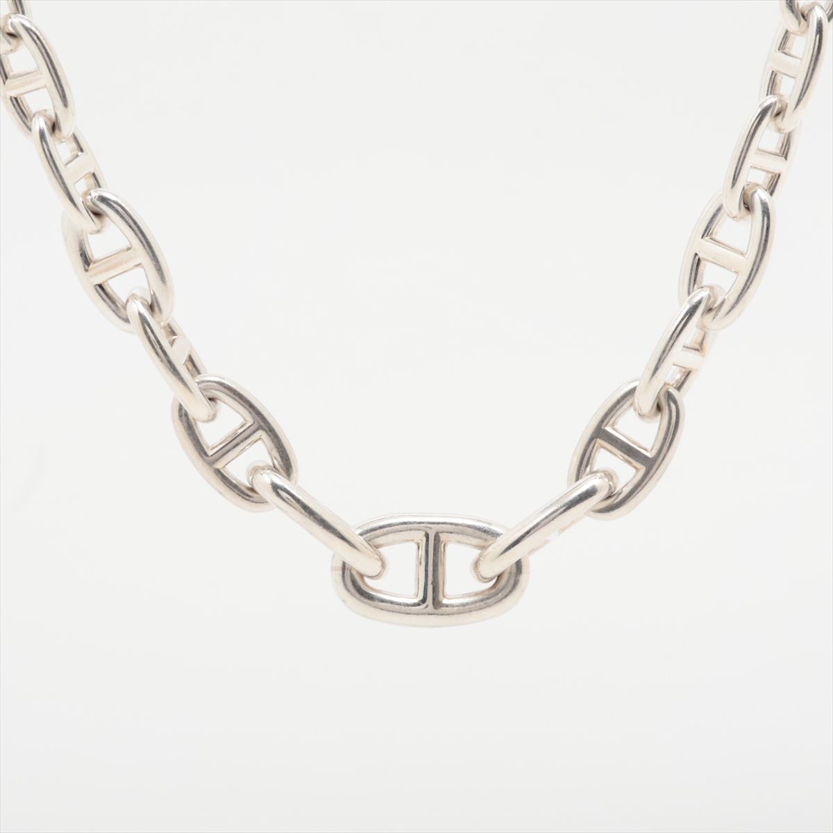 エルメス シェーヌダンクルクレッシェンド ネックレス 925 120.5g シルバー