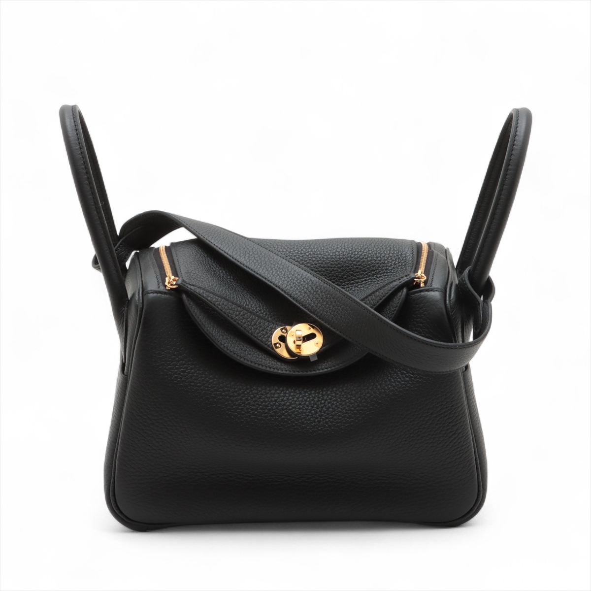 HERMES エルメス リンディ26 ショルダーバッグ エトゥープ SV