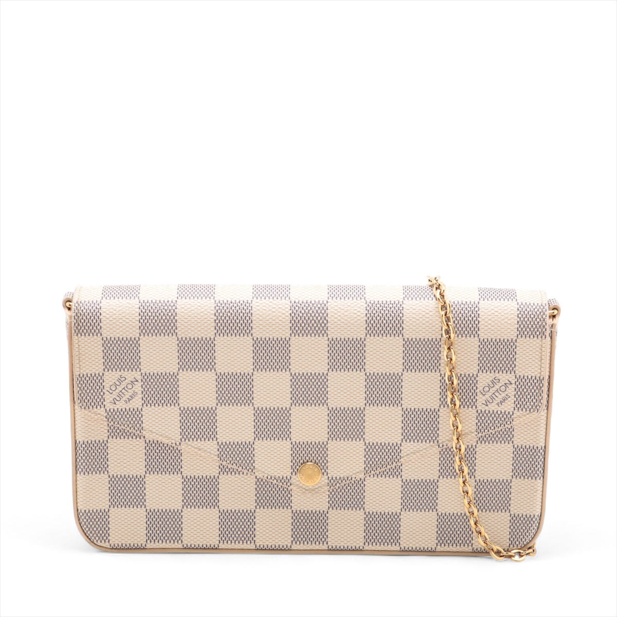 美品ヴィトン　ルイヴィトン　ダミエアズール　ポシェット　ホワイト　VUITTON 楽天市場】【バッグ】LOUIS VUITTON ルイ ヴィトン ダミエ