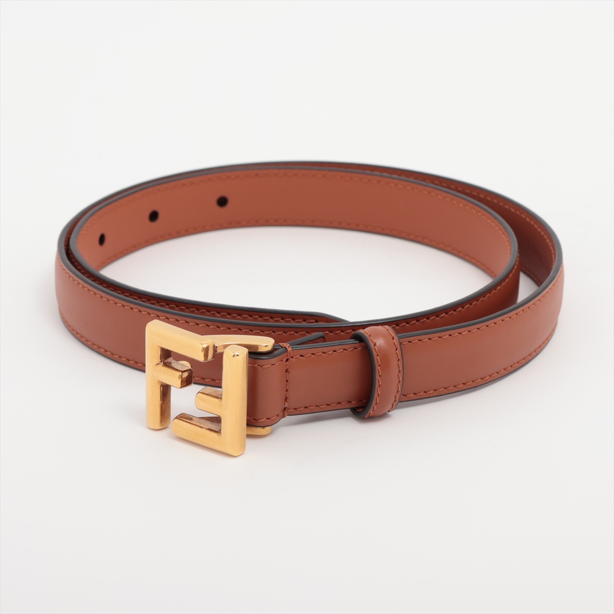 フェンディ FENDI FENDI ナローベルト 8C0687 ANH8 レザー