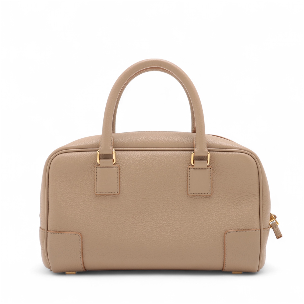 【良好品】 ロエベ アマソナ28 レザー 2WAYショルダーバッグ ベージュ バッグ
