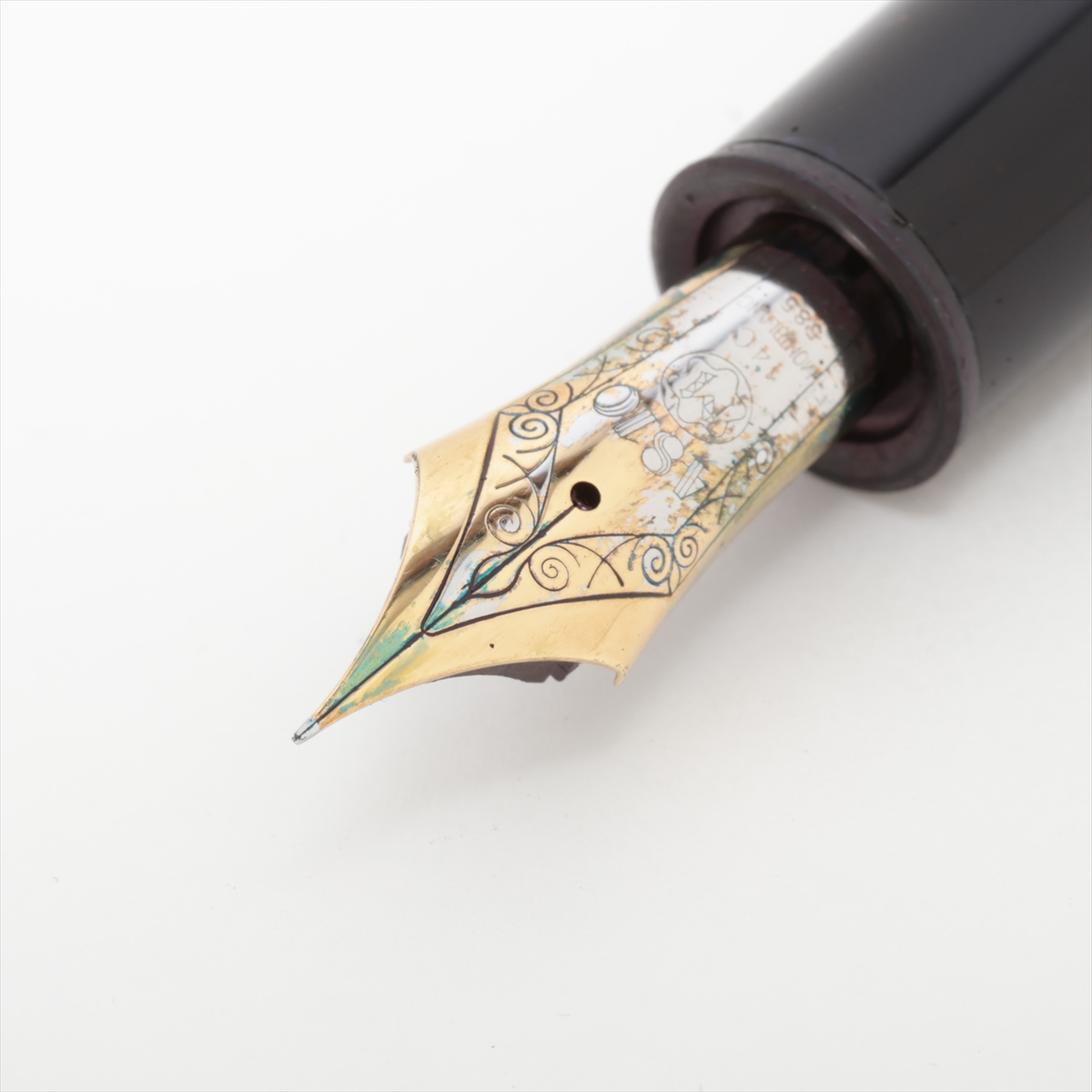 モンブラン万年筆　MONTBLANC 14k 585 Mont Blanc モンブラン 万年筆 14K 585 MONTBLANC モンブラン