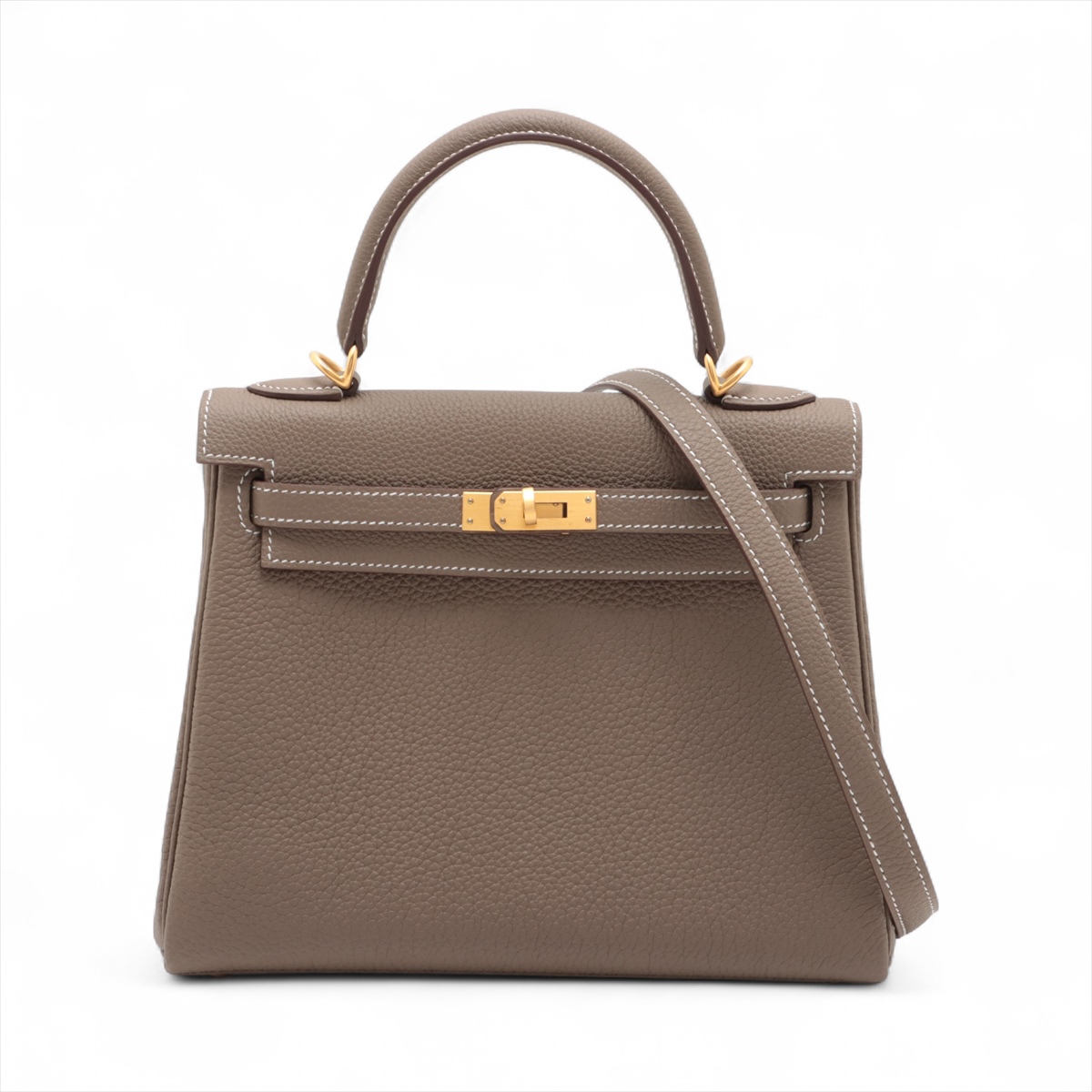 HERMES エルメス ショルダーバッグ マキシ マキシ ケリー42 黒