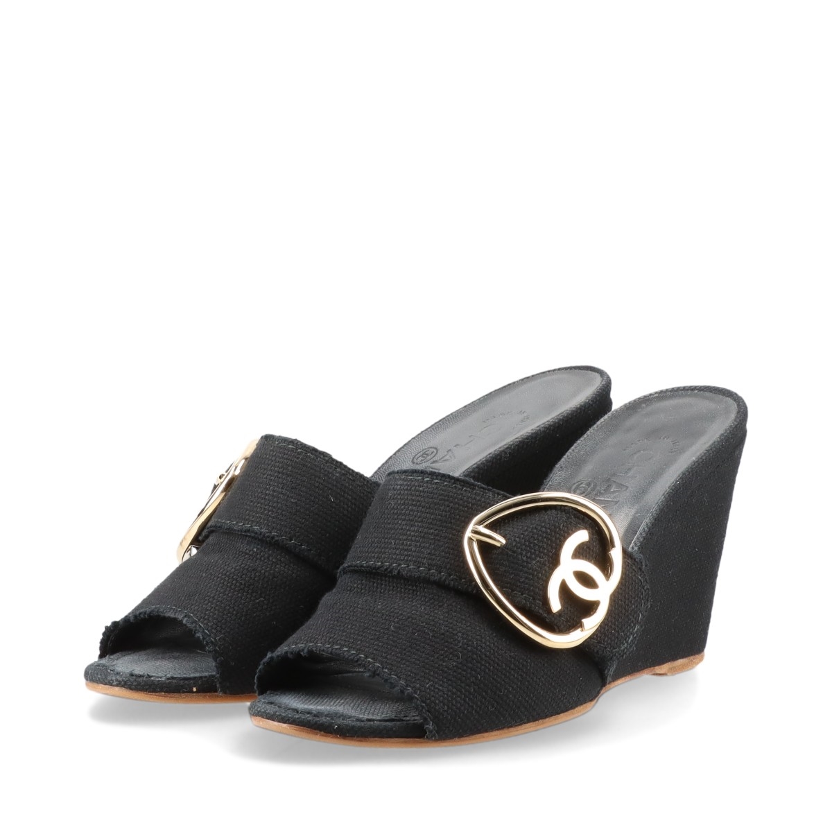 CHANEL シャネル スポーツサンダル ファブリック 37C CHANEL シャネル スポーツサンダル ファブリック 37C