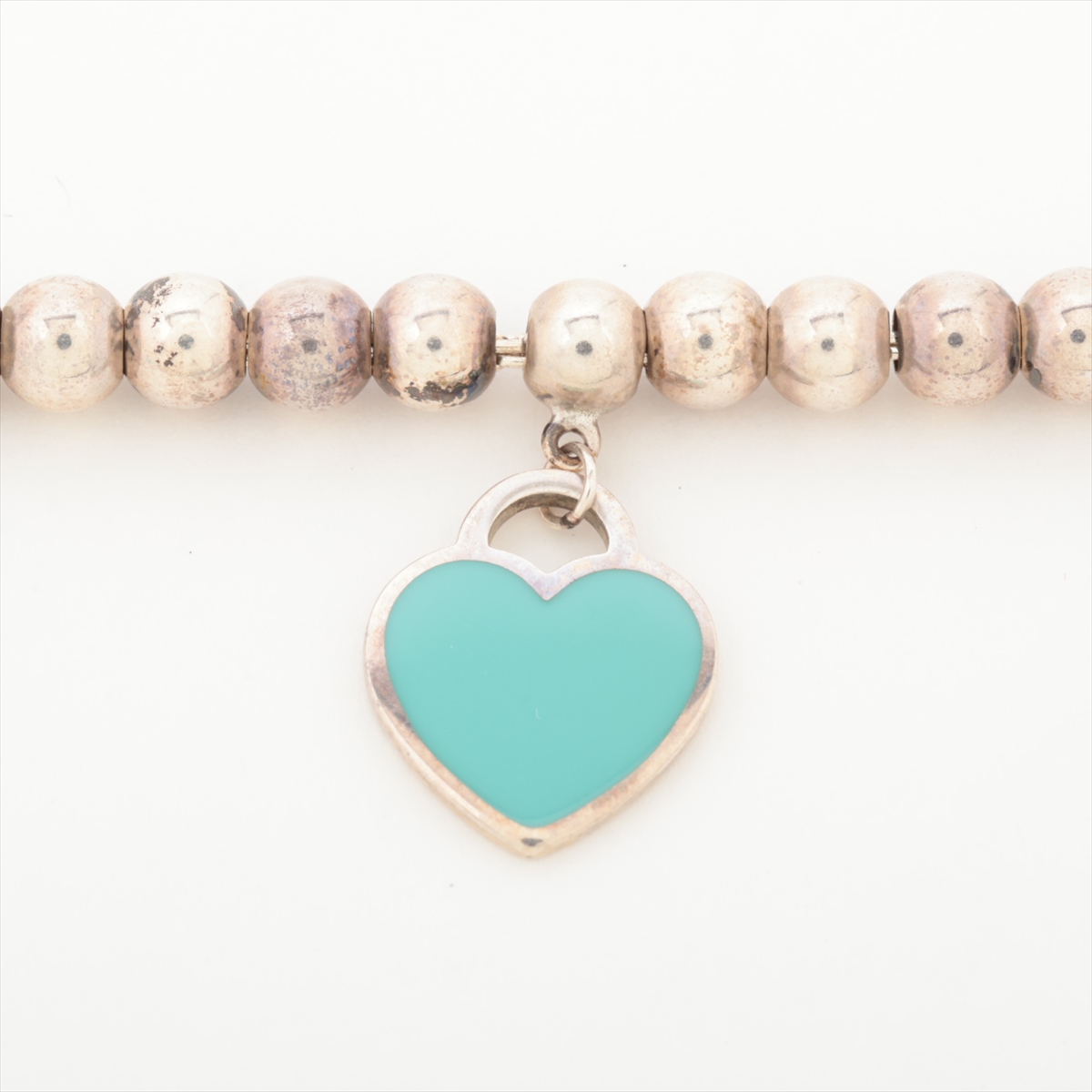 ティファニー RTT ミニハート ビーズブレスレット TIFFANY&Co.】ティファニー リターントゥ ミニ ブルーハートタグ