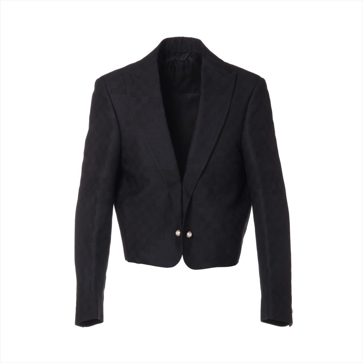 Brioni 世界最高峰ウールジャケット　NOMENTANO ブリオーニ ウール×カシミヤ ジャケット 47 メンズ ブラック
