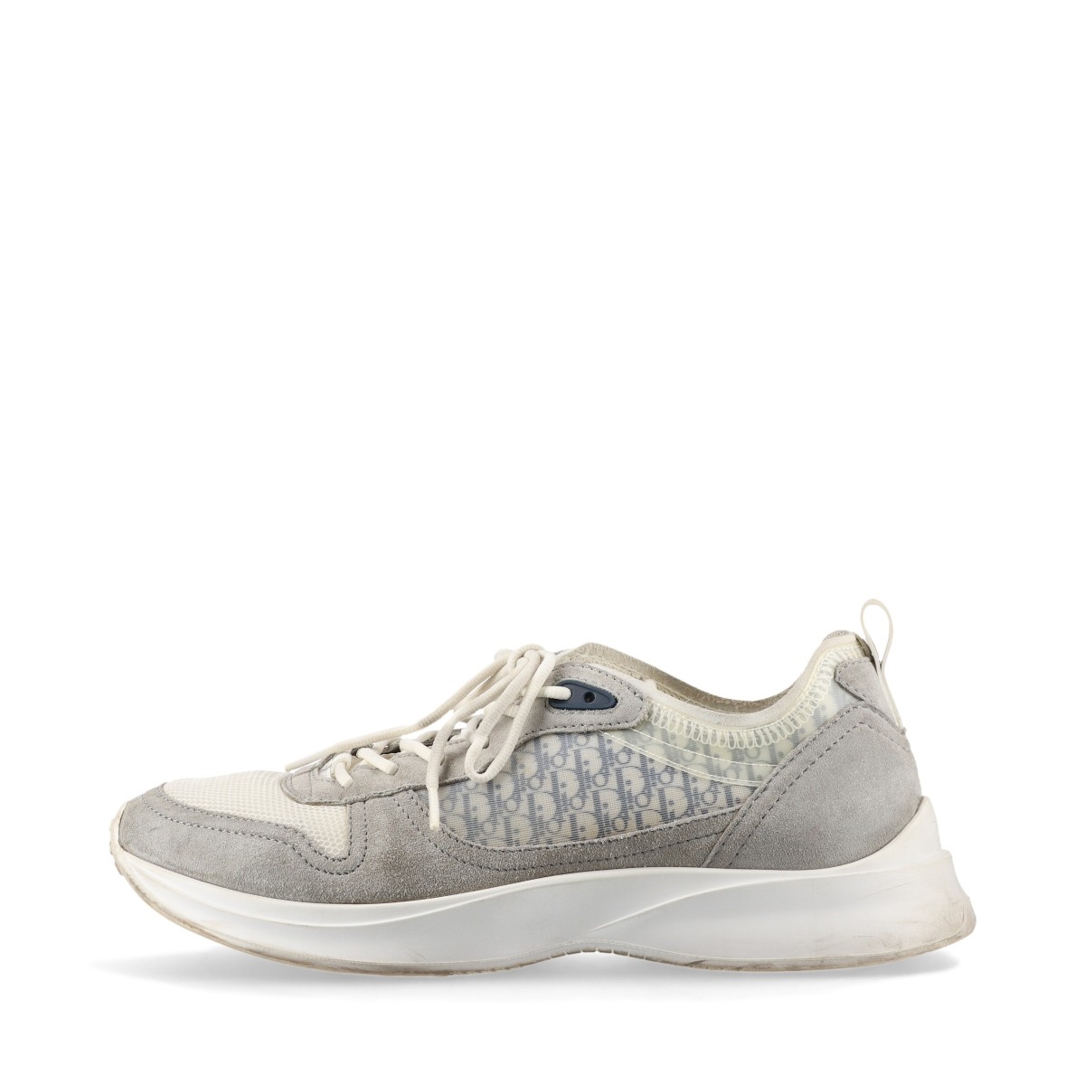 Dior Jadior White Plumetis Polka Crystal Ribbon Slingback