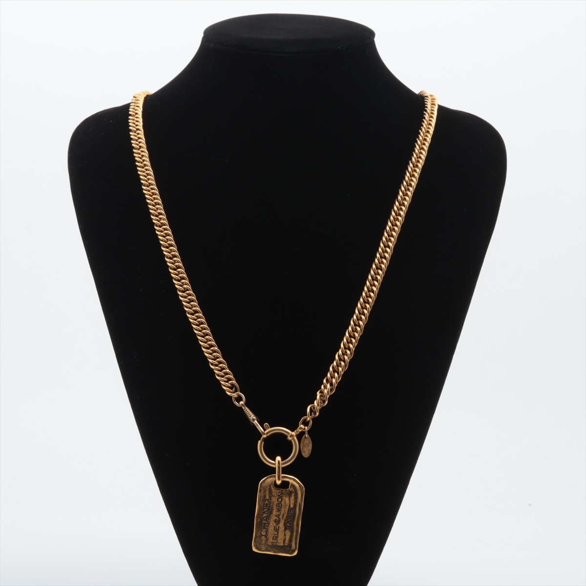 Chanel 31 RUE CAMBON Necklace GP Gold | eBay