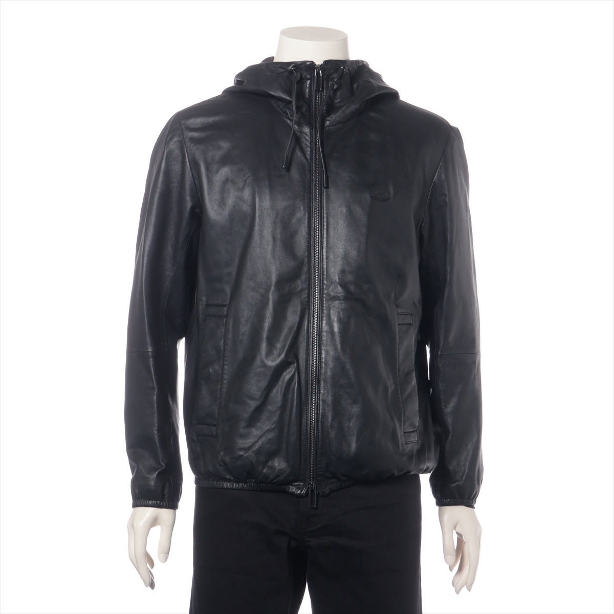 アルマーニ　レザージャケット ARMANI EXCHANGE（アルマーニエクスチェンジ）の「【A|X