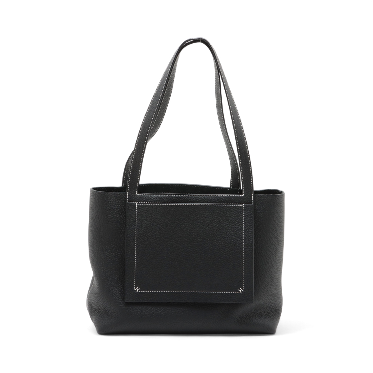 HERMES/エルメス カバ40 ショルダートートバッグ グレーベージュ系