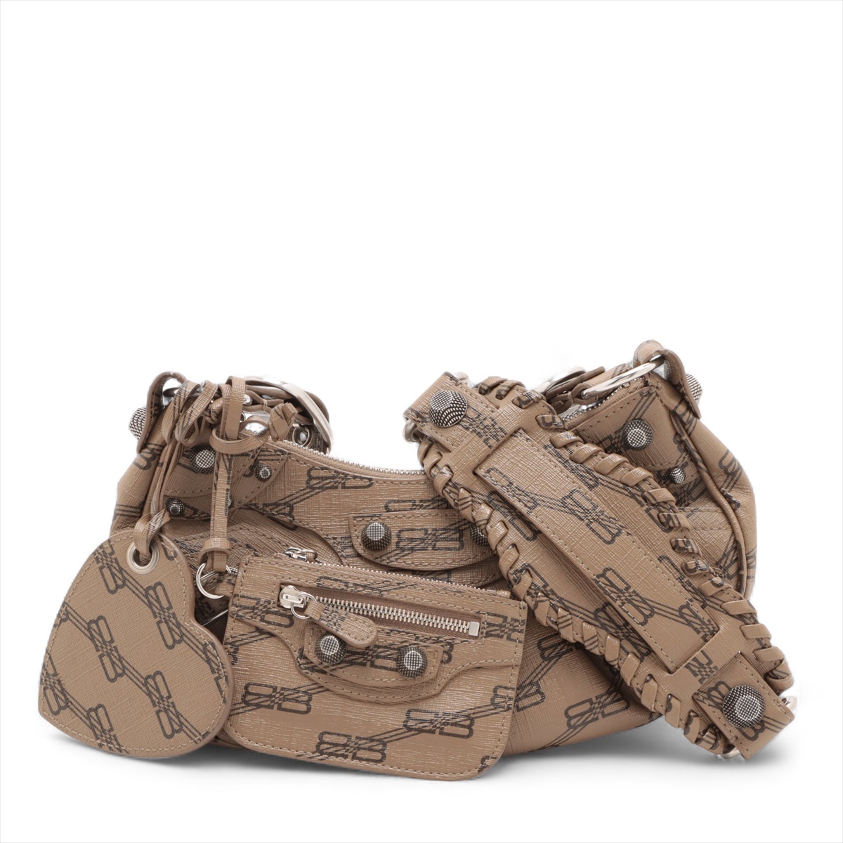 【関税込】バレンシアガ ネオ カゴール XSショルダー ミラー付 BALENCIAGA バレンシアガ NEO CAGOLE XSハンドバッグ
