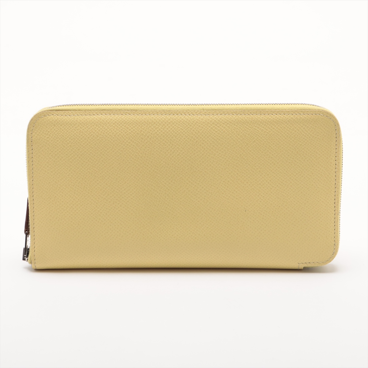 エルメス アザップ シルクイン ロング 財布 黄色 アザップ ジップ  