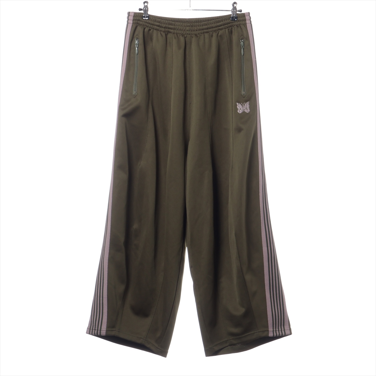 ニードルス ポリエステル パンツ XS メンズ カーキ HM229 ツレ