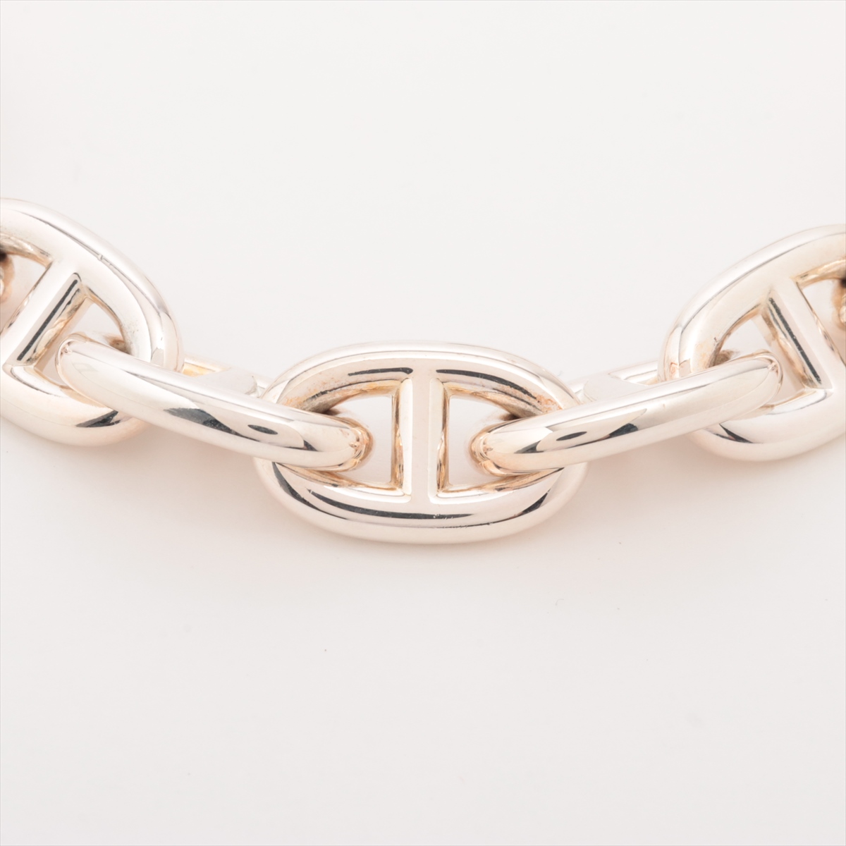 美品】 Hermes シェーヌダンクル MM 15 シルバー アクセサリー