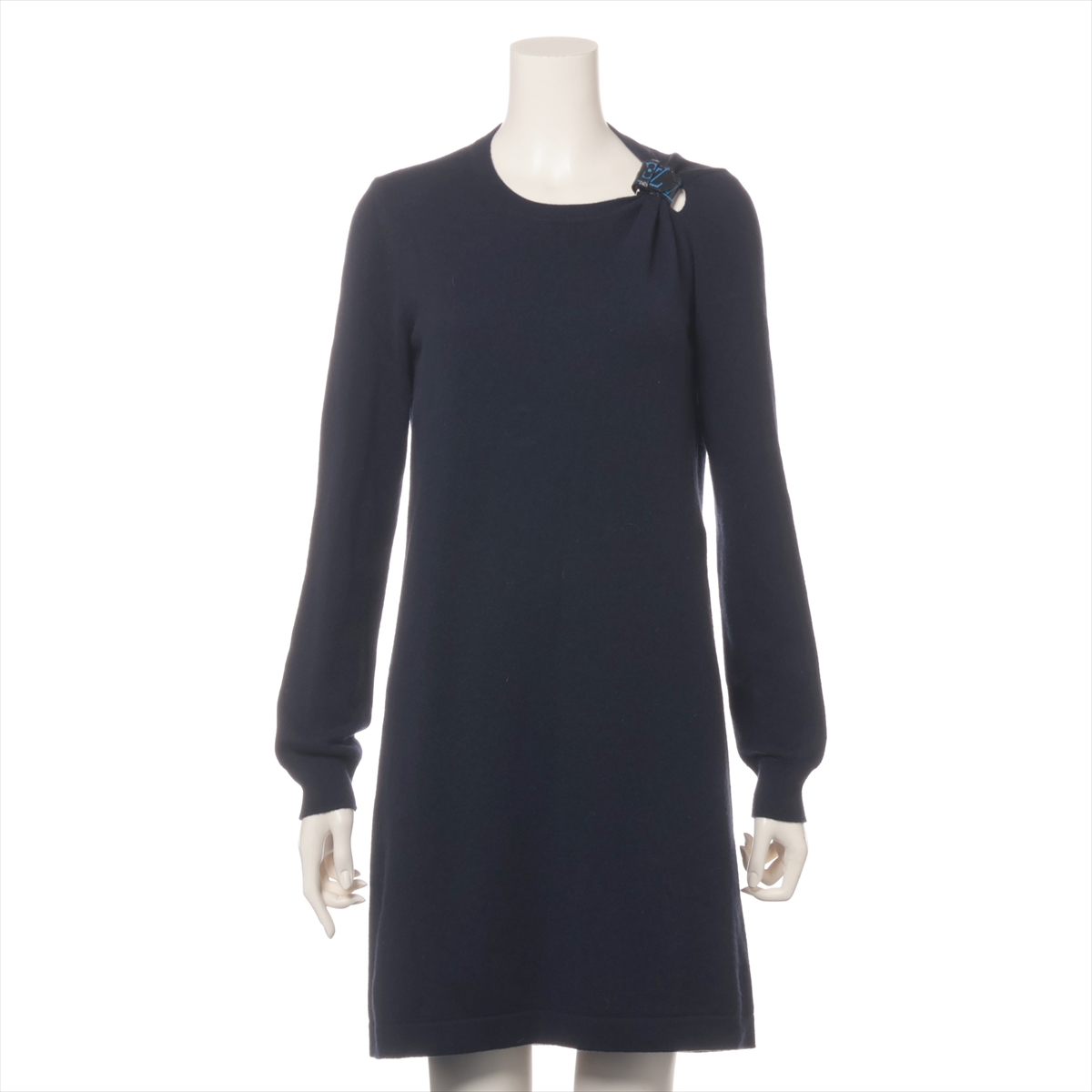 訳あり ヴィトン 16AW カシミヤ ニットワンピース S レディース ワンピース
