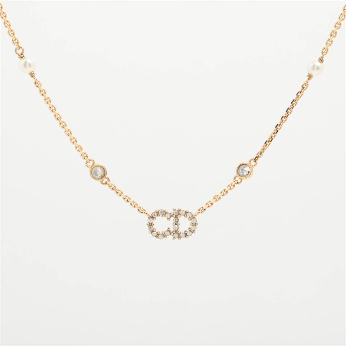 ディオール dior CD ネックレス チョーカー シルバー 1138 ディオール dior CD ネックレス チョーカー シルバー 1138