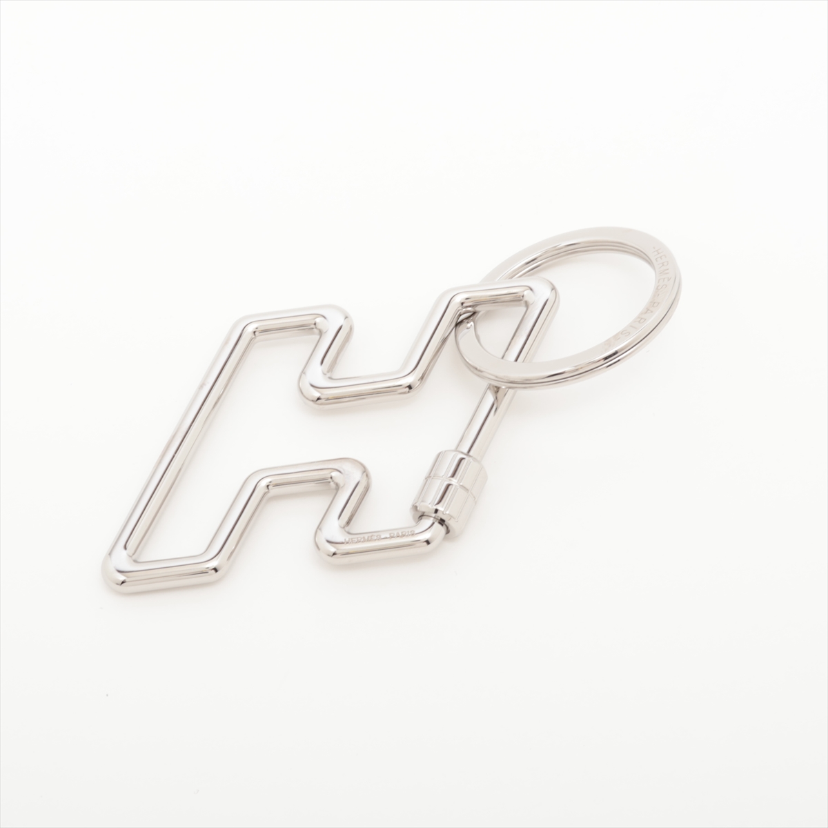 エルメス Hトゥスピード キーリング GP シルバー