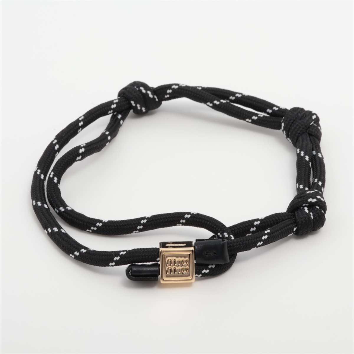 ミュウ ミュウ ブレスレット MIU MIU METAL BRACELET WITH