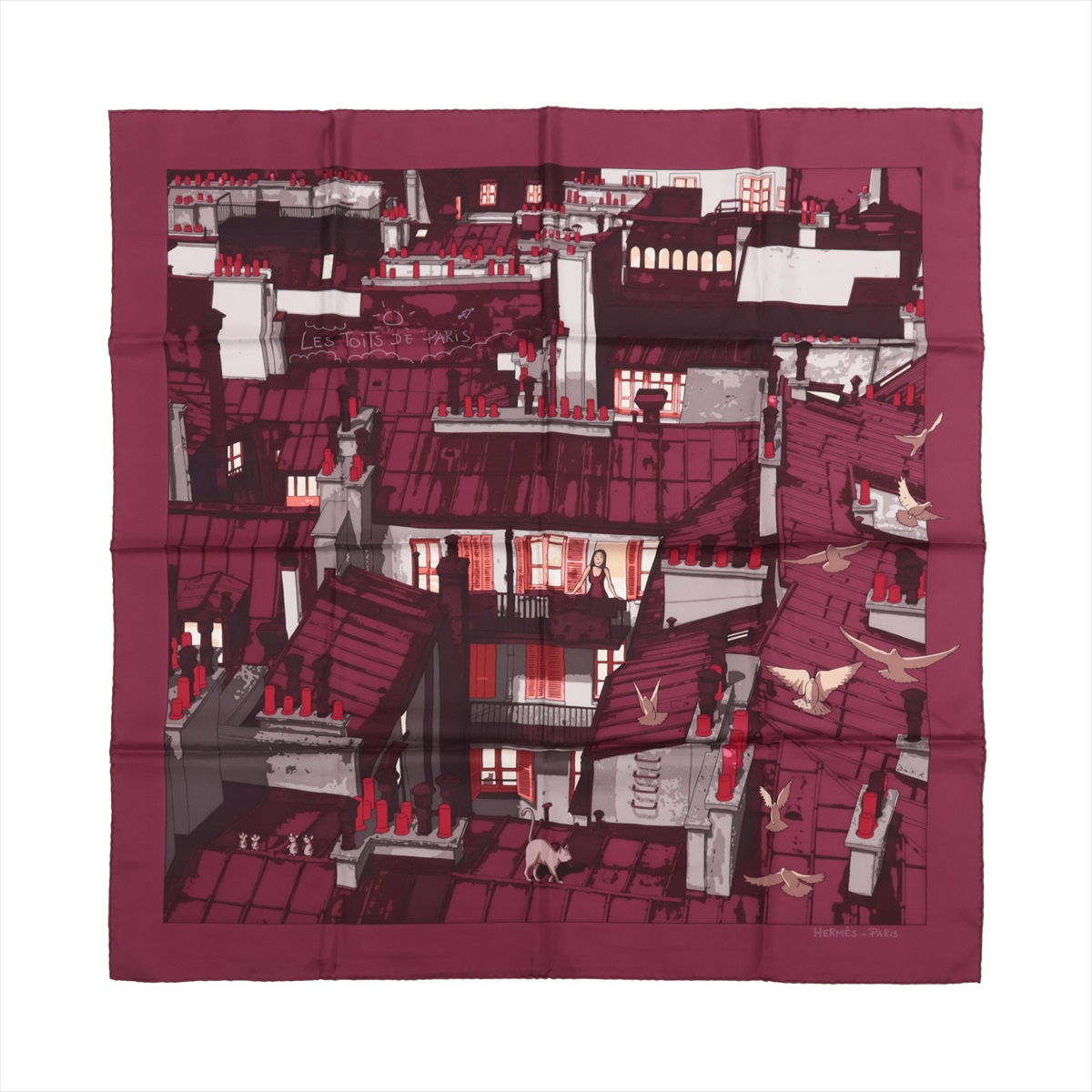 HERMES エルメス カレ90 スカーフ Les Quatre Saisons 楽天市場】質屋 HERMES エルメス スカーフ カレ90 Les Quatre