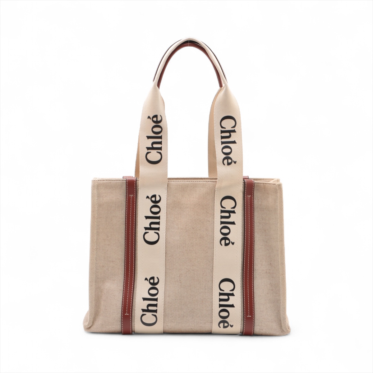Chloé キャンバストートバッグ ベージュ クロエ Chloe バッグ （ベージュ） - ファッション通販 MAGASEEK