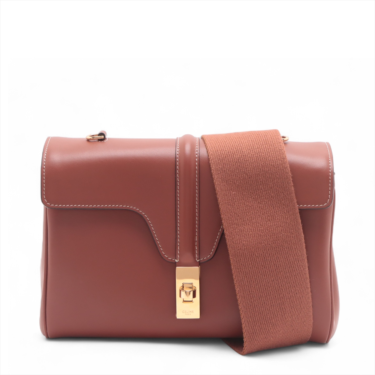 CELINE ブラウン ショルダーバッグ（セリーヌ ショルダーバッグ