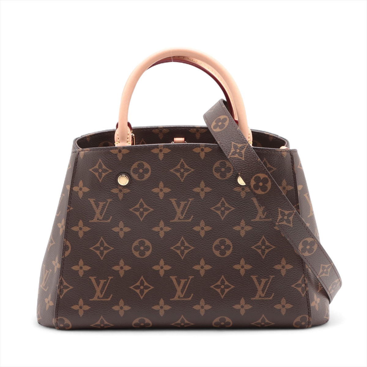 ヴィトン モノグラム モンテーニュBB M41055 ブラウン RFID反応あり