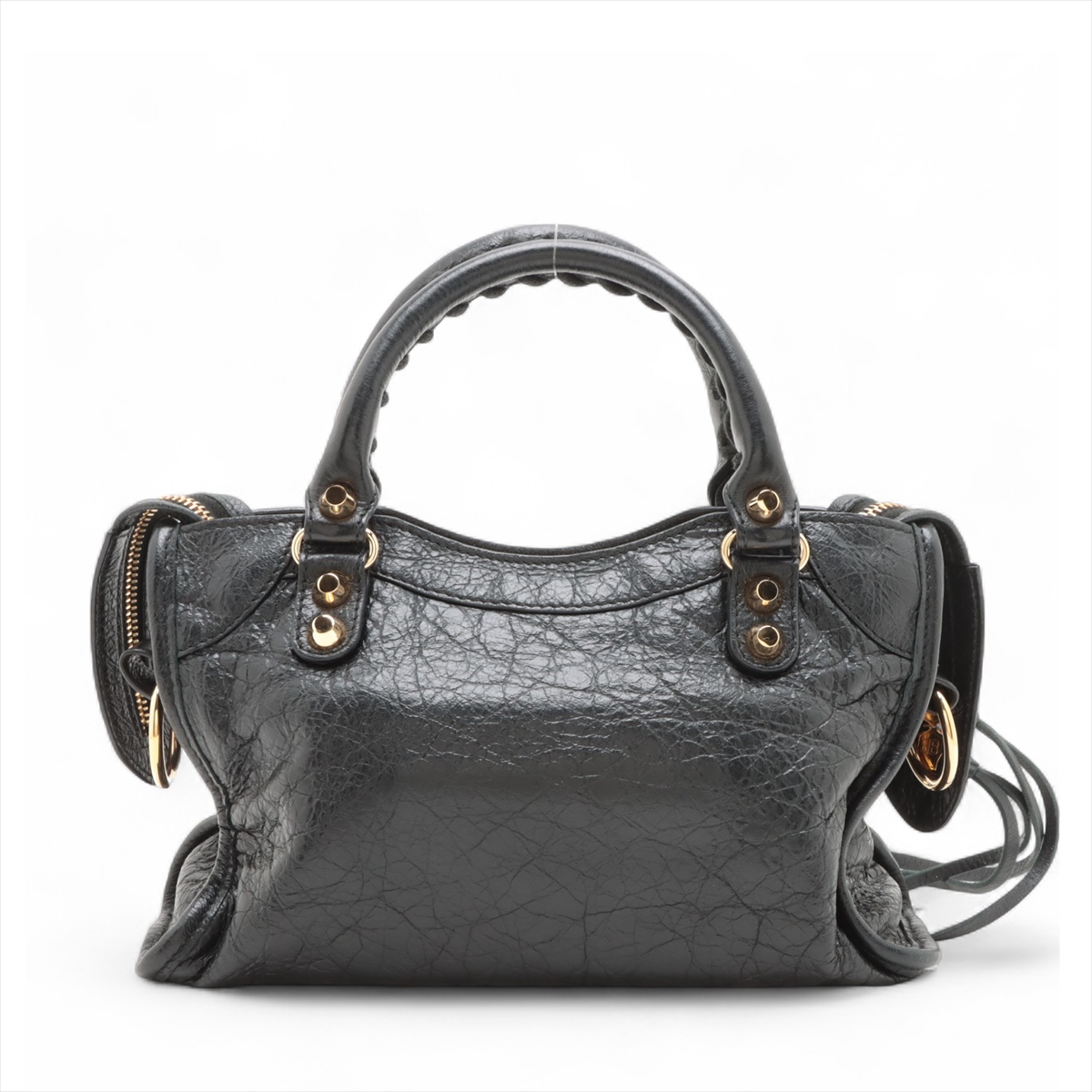【希少色】バレンシアガ　シティ　クラシック　ショルダー　2way　ミラー付 バレンシアガ クラシックミニシティ レザー 2WAYショルダー