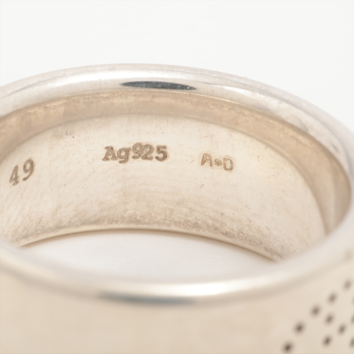 Hermès Ex-Libris Ring 49 925 7.8g Silver | eBay