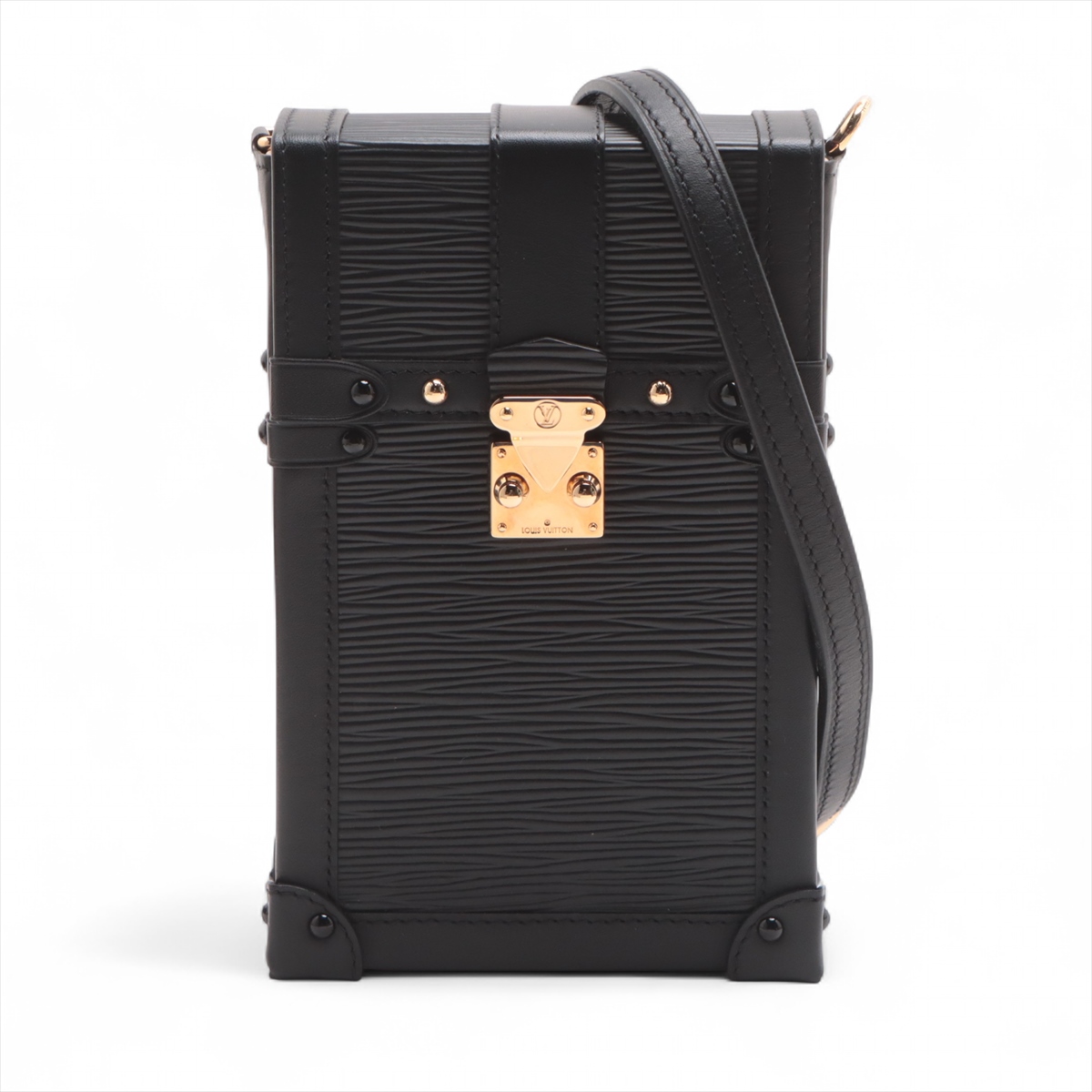 ヴィトン エピ ポシェットトランクヴェルティカル M67871 ブラック