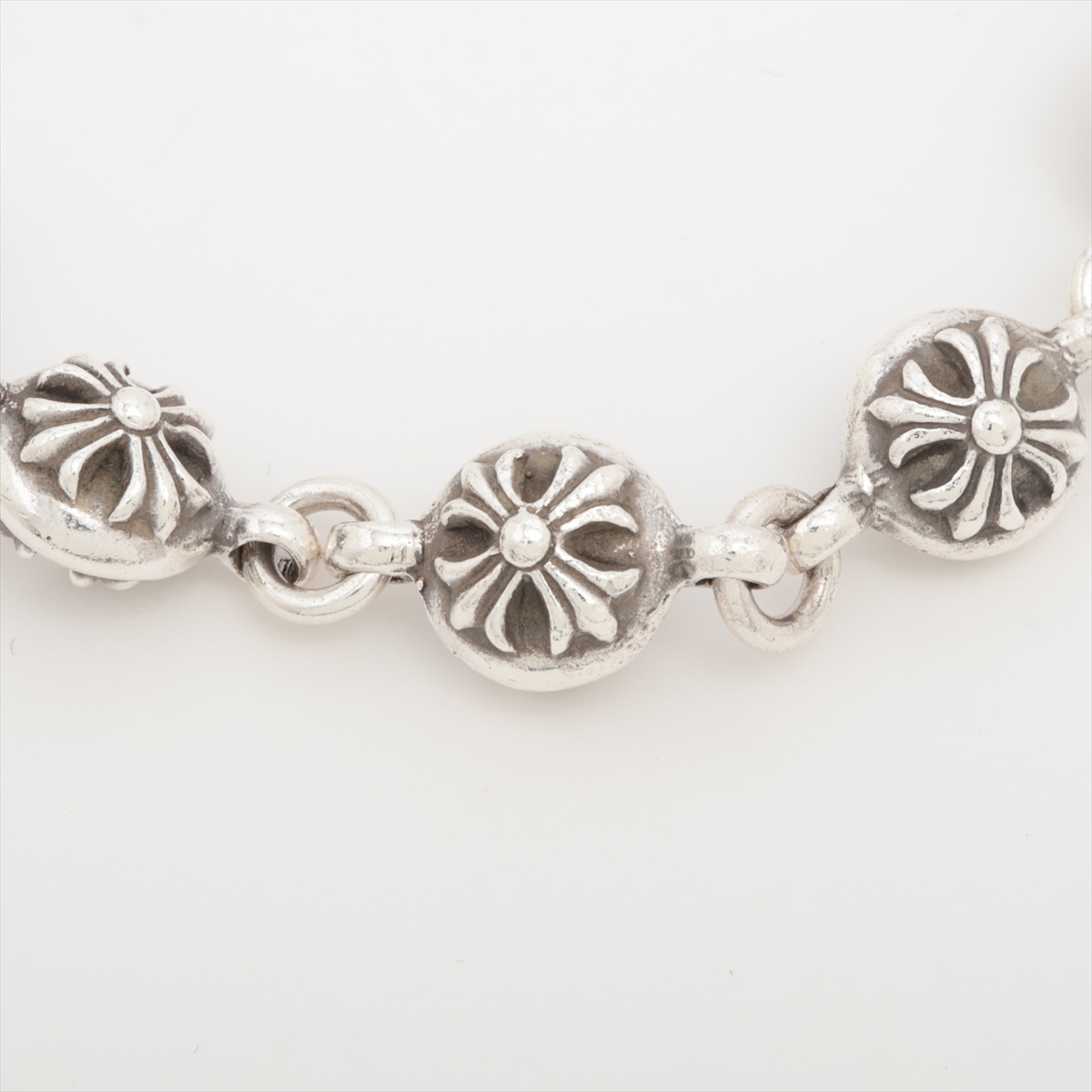 ギャラ有クロムハーツクロスボールブレスレット#2