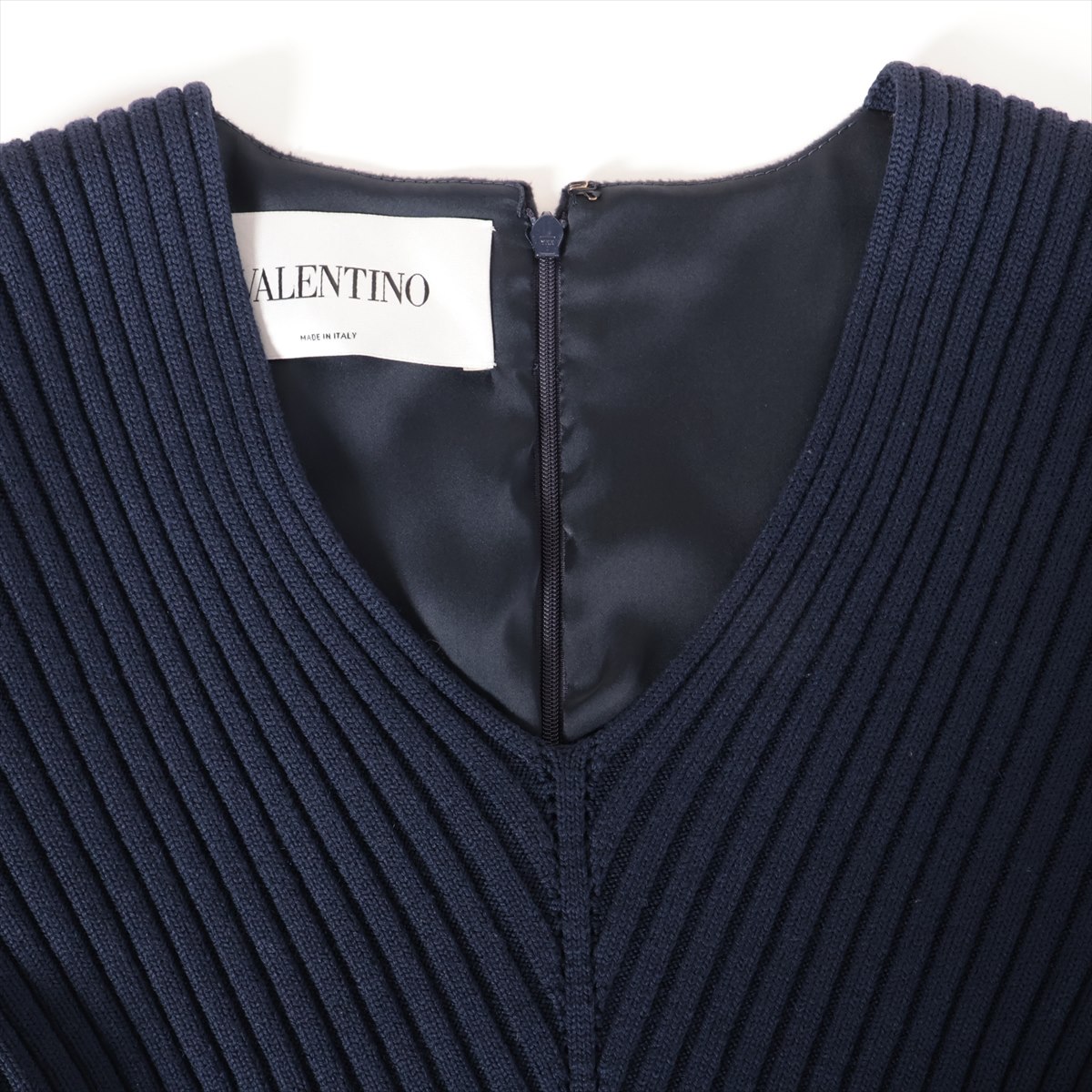 VALENTINO ヴァレンティノ ウール ニット ワンピース VALENTINO - 極美品 ヴァレンティノ VALENTINO ワンピース