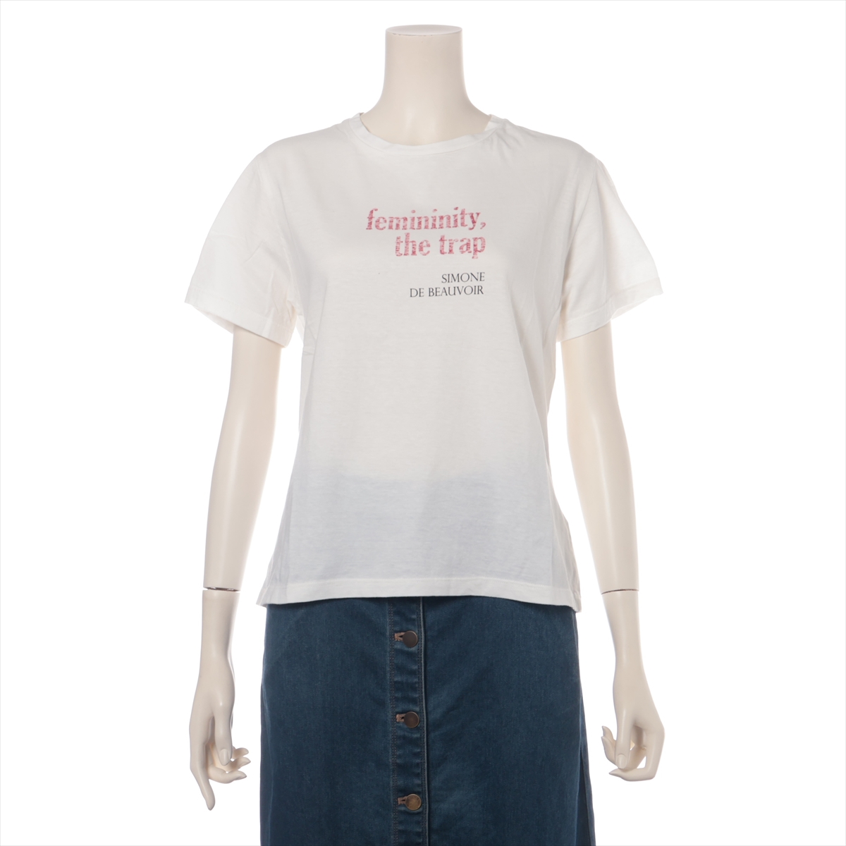 人気特価激安 クリスチャンディオール J'ADIOR コットン Tシャツ S レディース トップス