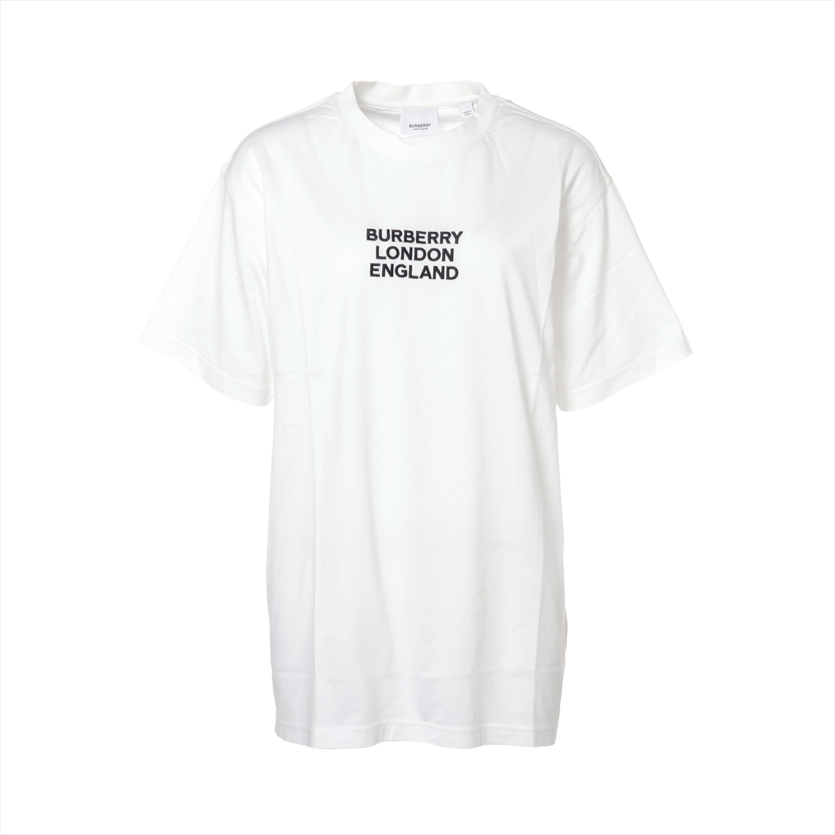 バーバリー ティッシ期 コットン Tシャツ XS メンズ ホワイト
