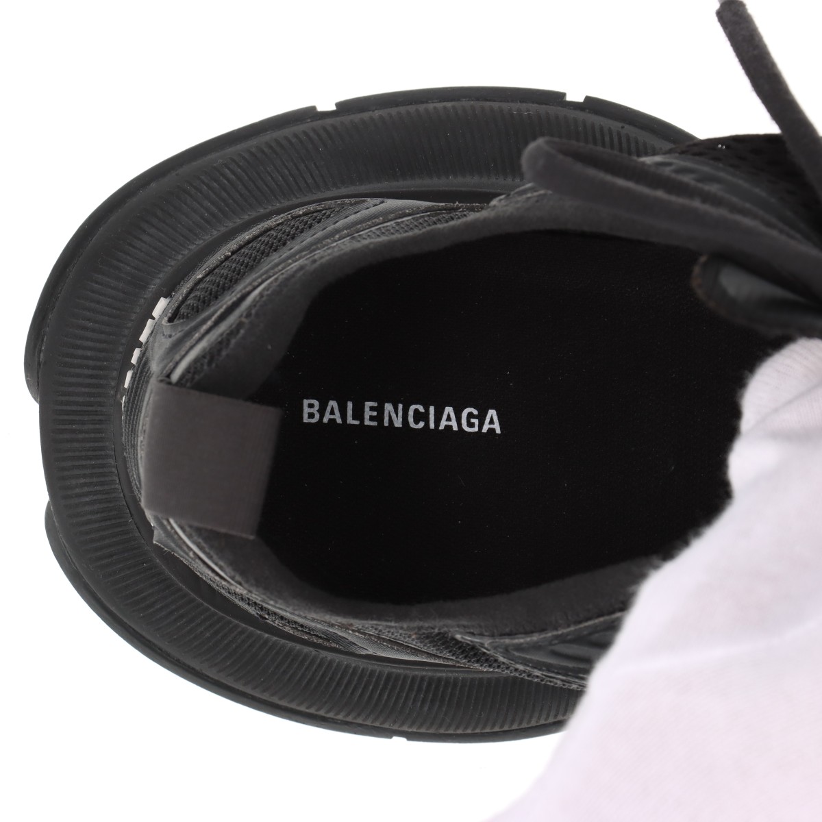 スニーカー BALENCIAGA Men Sneakers 793945 BLACK Balenciaga Fabric Sneakers 39 Men's Black CIRCUIT 793945 | eBay