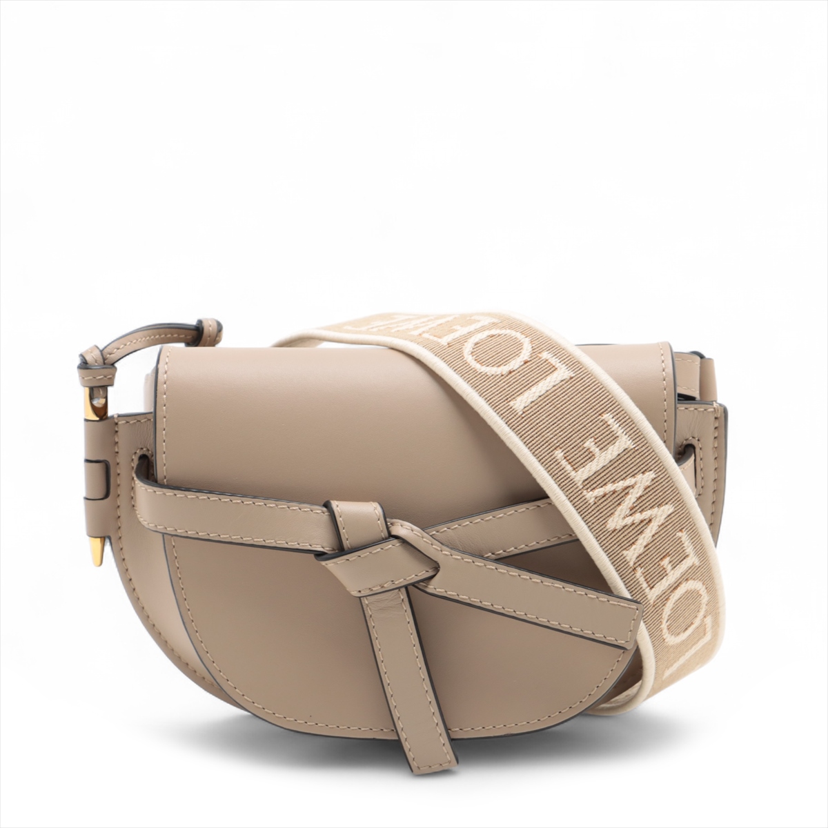 LOEWE ロエベ ショルダーバッグ ゲート ダブルジップポーチ ブラック