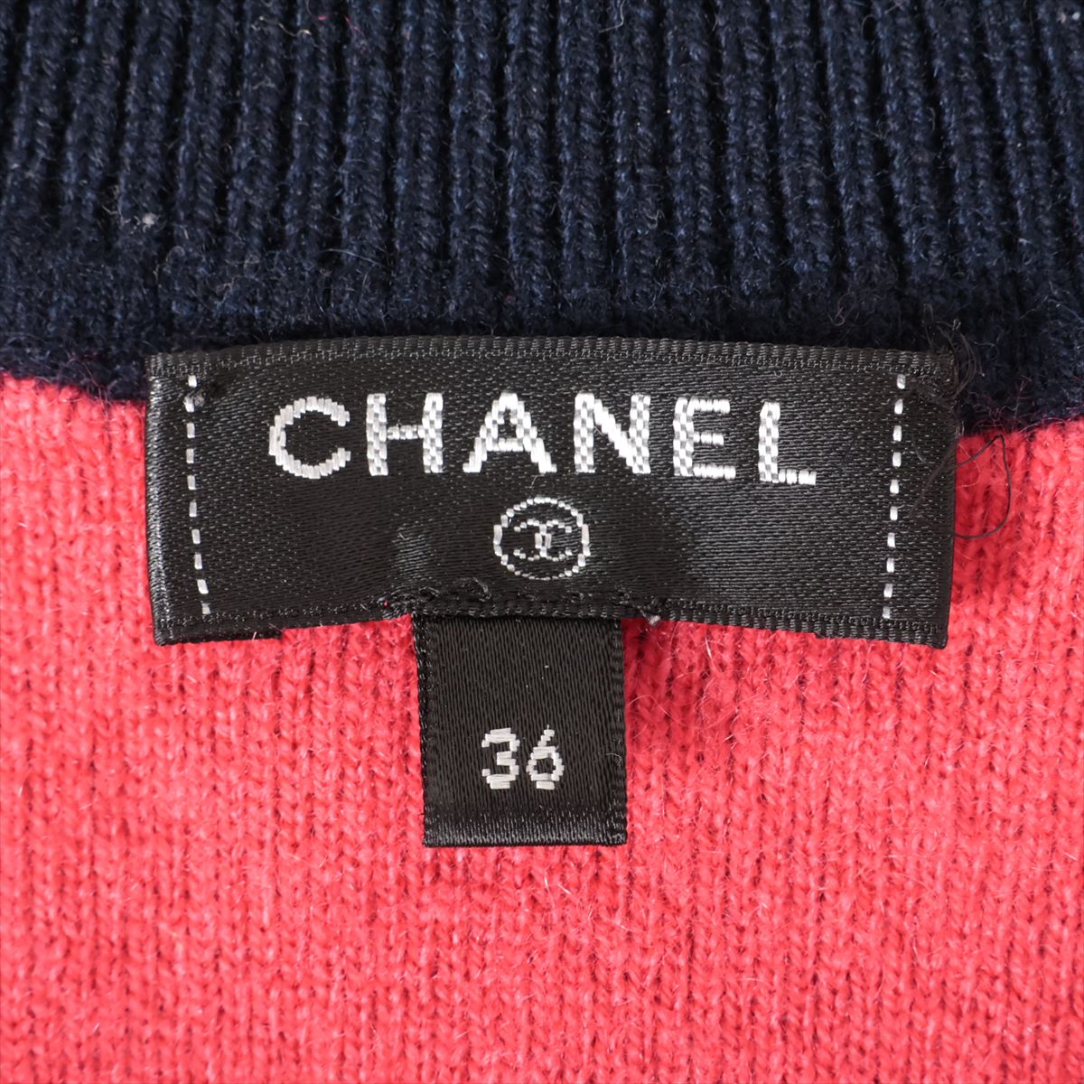 シャネル ココマーク 21年 カシミヤ ニット 36 レディース