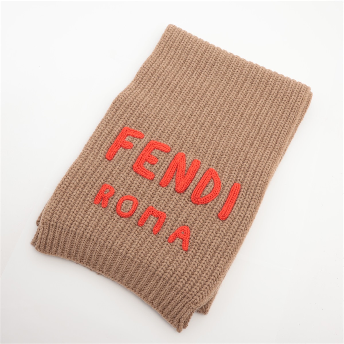 FENDI】フェンディ『FFロゴ ズッカ柄 ウールマフラー』FXS366