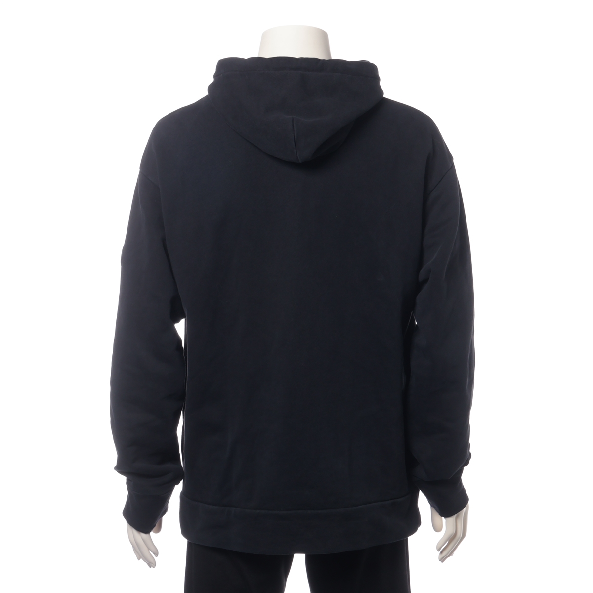 モンクレール MAGLIA 18年 コットン パーカー L メンズ ブラック