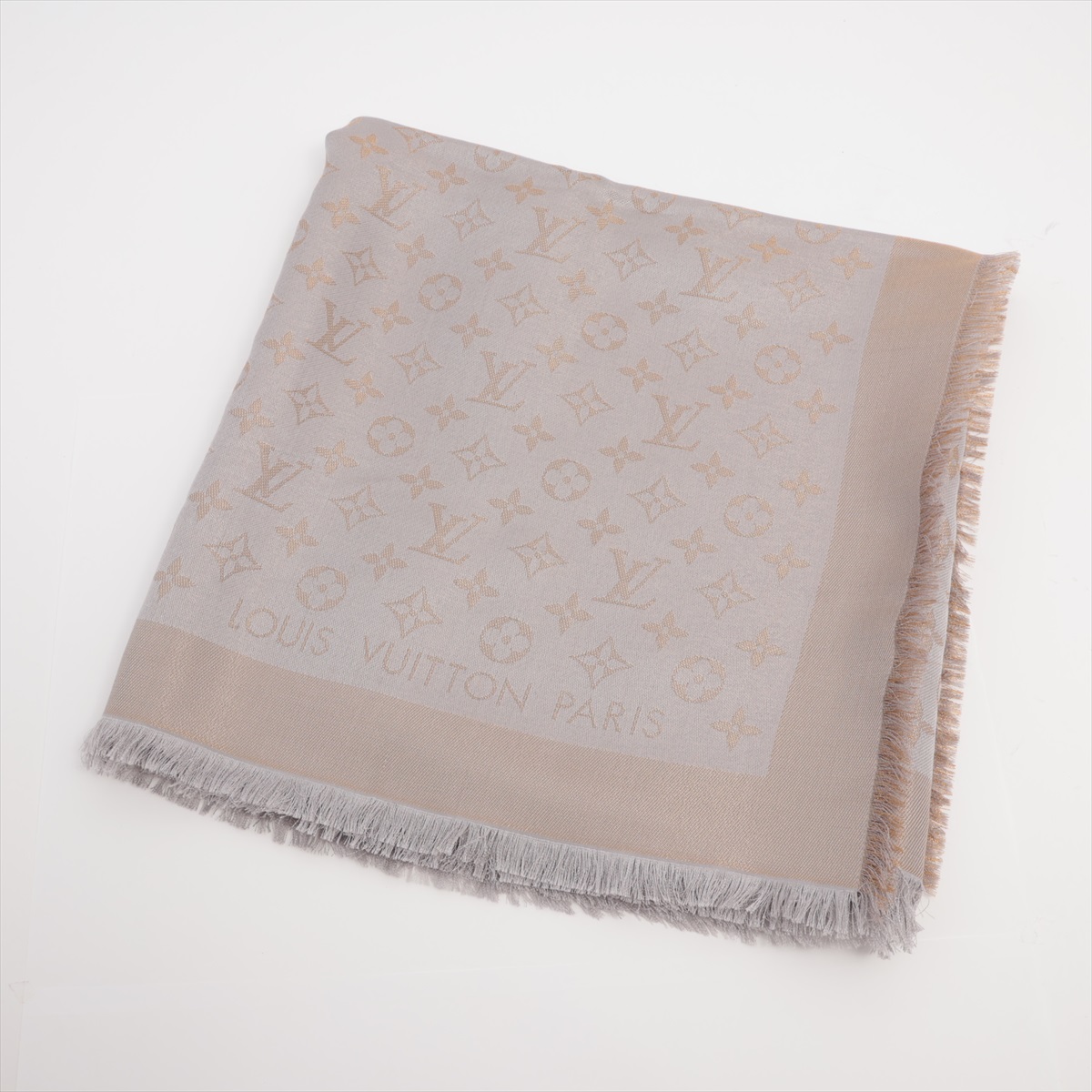 すぐ届 Louis Vuitton ショール・モノグラム シャイン ストール