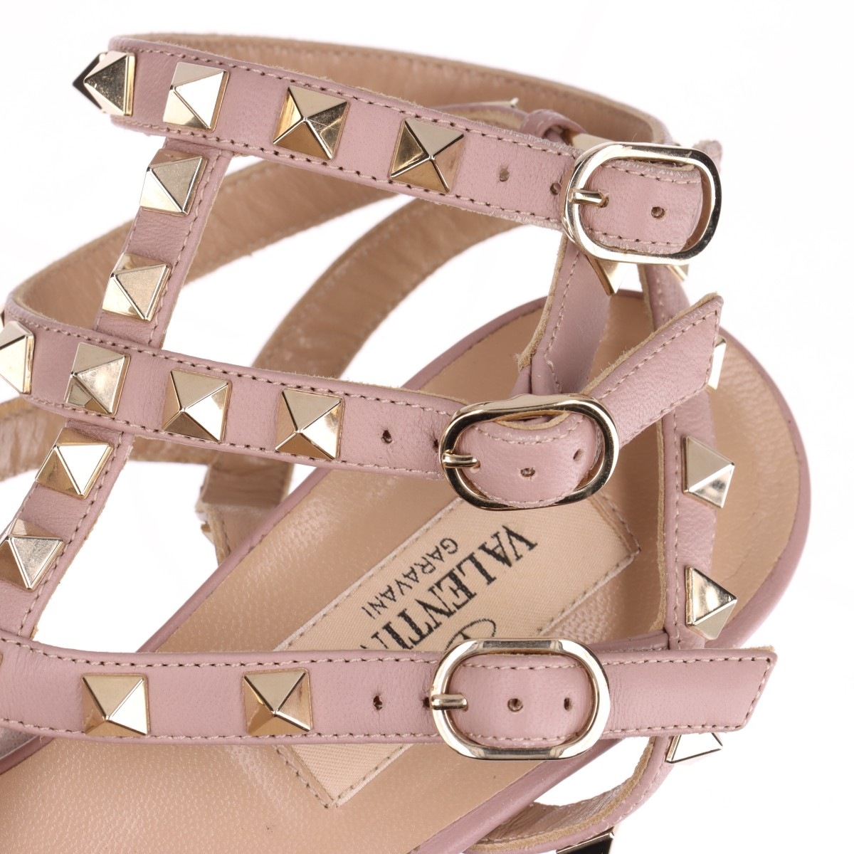 VALENTINO - 7080 未使用 ヴァレンティノ パテント ワンスタッズ