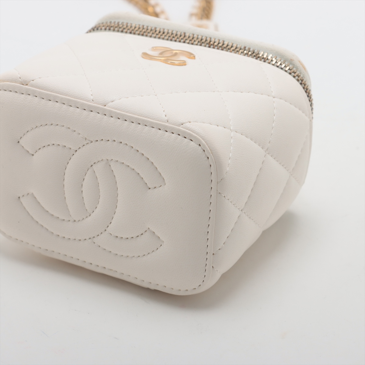 中古・古着通販】CHANEL (シャネル) バニティバッグ ブラック