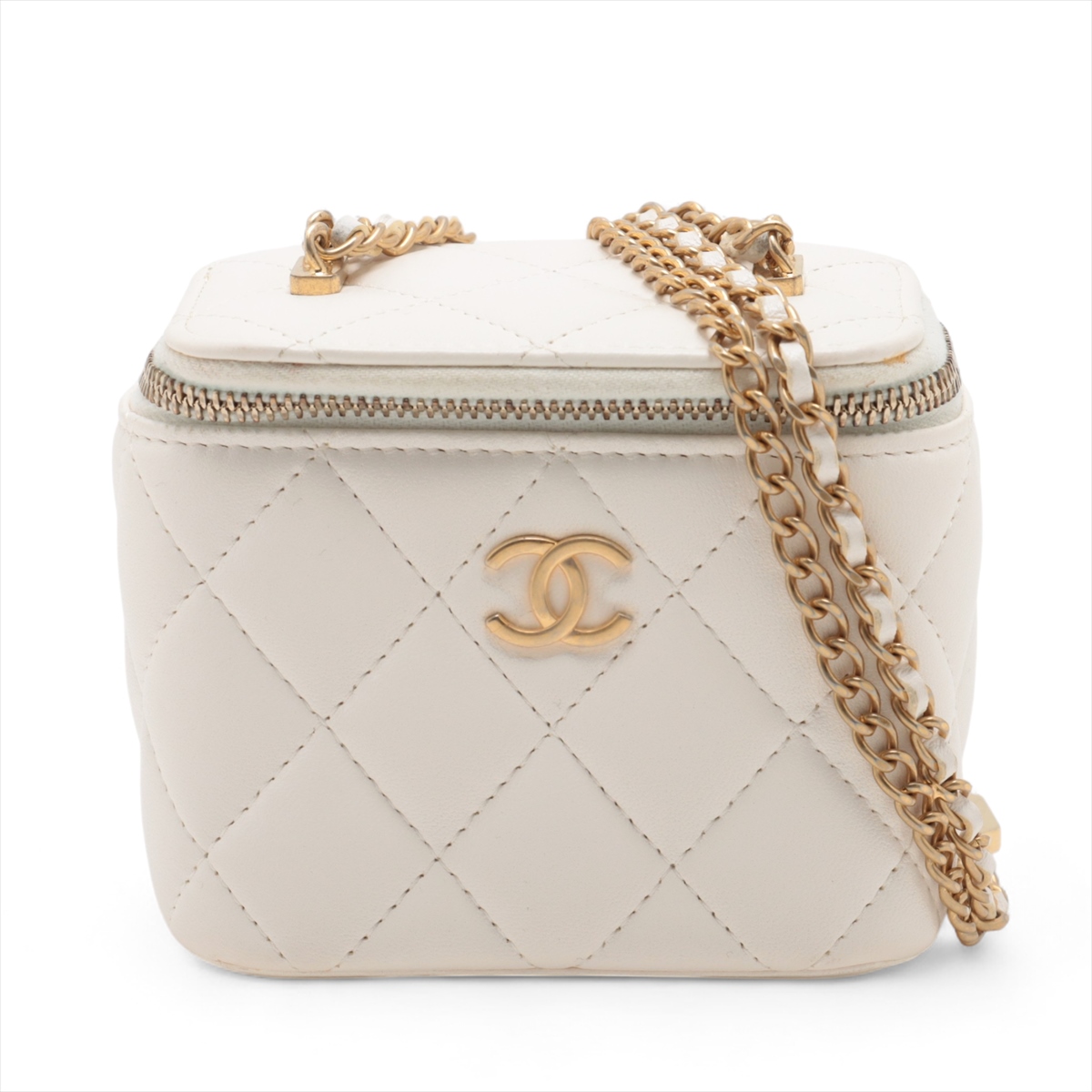 中古・古着通販】CHANEL (シャネル) バニティバッグ ブラック