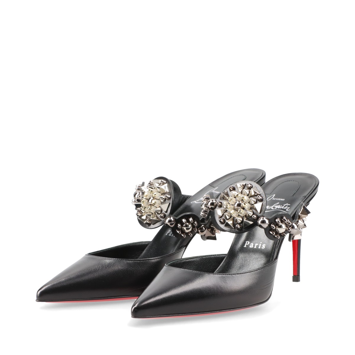 直営店買付 ルブタン Athina Pump パンプス レザー スエード 直営店買付 ルブタン Athina Pump パンプス レザー スエード