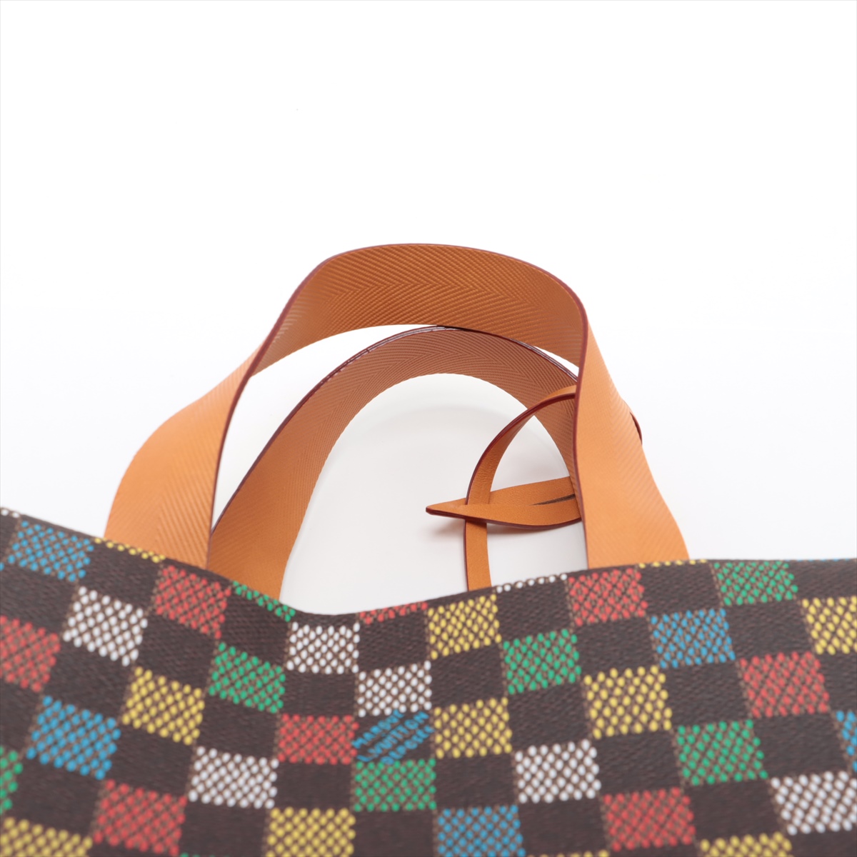 関税込 LV Shopper Tote MM N00192 Louis Vuitton LV Bars Damier Shopper Tote Bag MM N00192